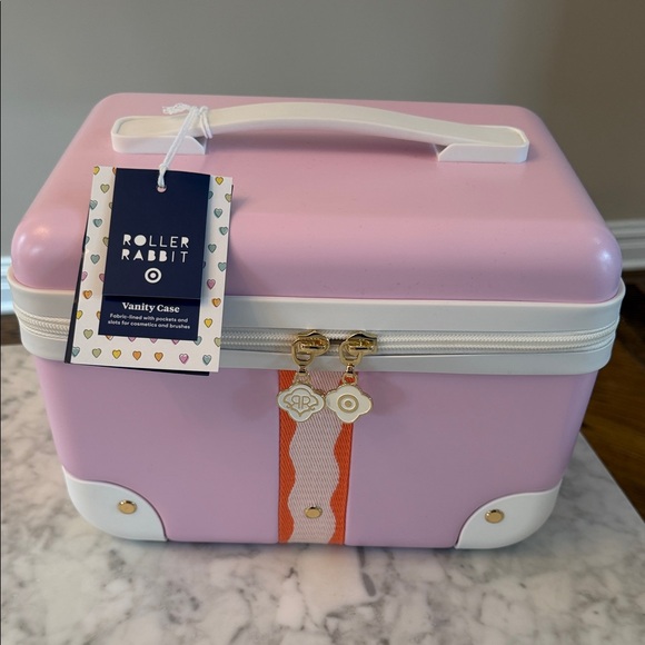 Roller Rabbit x Target - Trunk Vanity Case Soft Pink - Picture 2 of 5